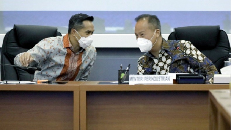 Libatkan Kadin Kembangkan Industri, Menperin Agus Gumiwang : Anindya Bakrie Paham