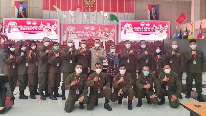 Diklat Bela Negara, Ketua KPK Sampaikan Peran Strategis Wujudkan Indonesia Bebas Korupsi