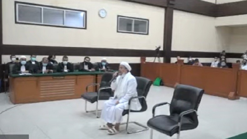Habib Rizieq Shihab Divonis Empat Tahun Penjara Kasus Tes Swab Covid-19