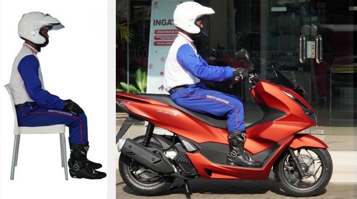 Sering Pegal Usai Naik Motor, Perhatikan Posisi Berkendara Apakah Sudah Benar