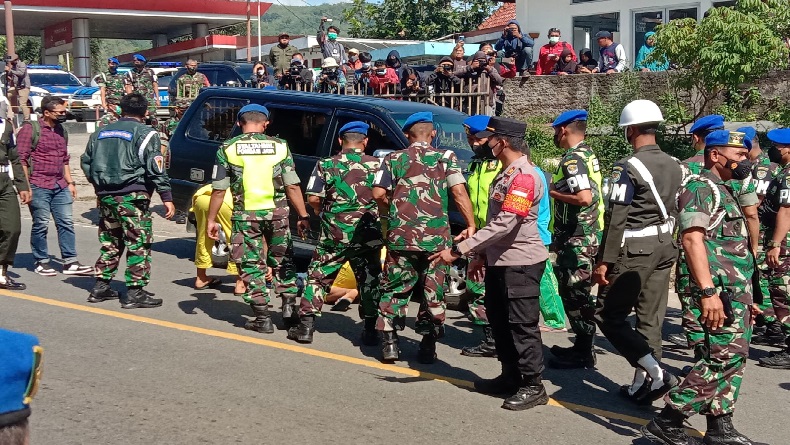 Alur Rekonstruksi Oknum TNI Tabrak dan Bawa Kabur Sejoli Handi-Salsabila di Nagreg