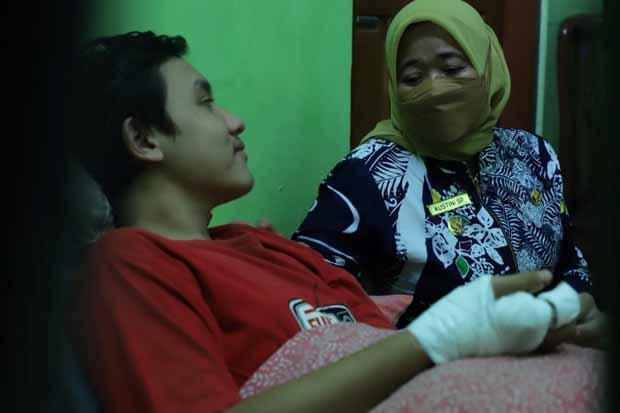  Bupati Sleman Tengok Dua Remaja Warga Depok Korban Klitih