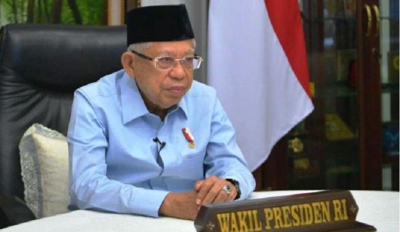 Wapres Ma'ruf Amin Pimpin Ratas Evaluasi PPKM Hari Ini