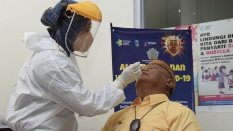 Cegah Omicron Masuk Gorontalo, Protokol Kesehatan di Bandara Jalaluddin Diperketat