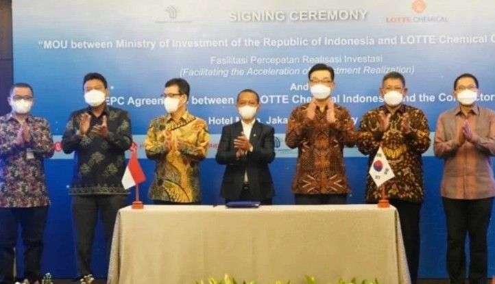 Lotte Bangun Kompleks Petrokimia Senilai Rp57 Triliun yang Mangkrak 5 Tahun di Cilegon