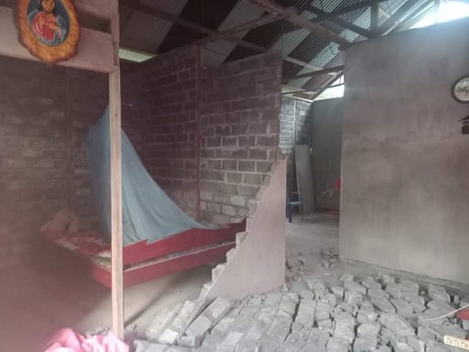 Gempa M 5,5 Guncang Tobelo, 16 Rumah Warga Rusak