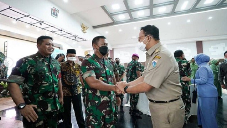 Mayjen Untung Jabat Pangdam Jaya, Anies : Selamat Datang dan Berkolaborasi dengan Pemprov DKI