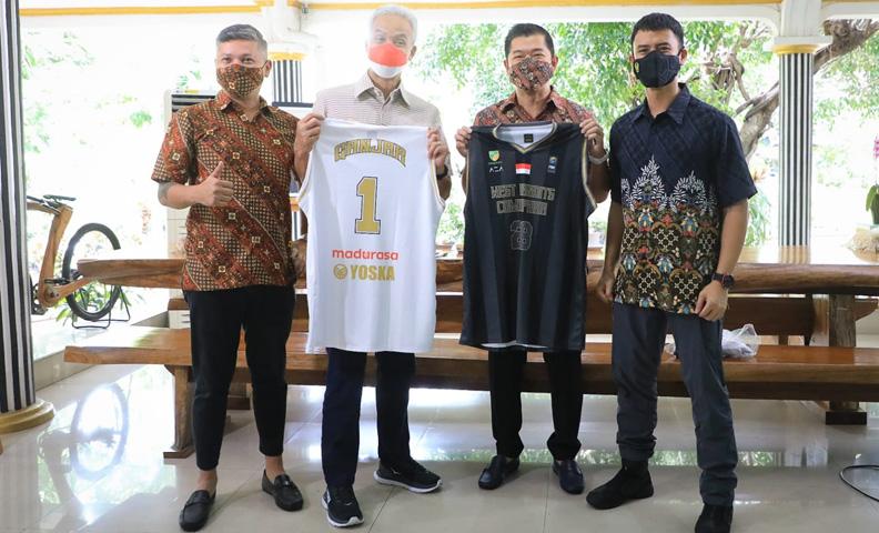  Bikin Klub Basket di Jateng, Gading Marten Minta Dukungan Ganjar Pranowo