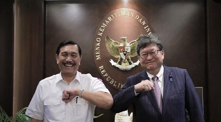 Mendag Jepang Sampaikan Terima Kasih ke Luhut usai Ekspor Batu Bara Diizinkan Kembali