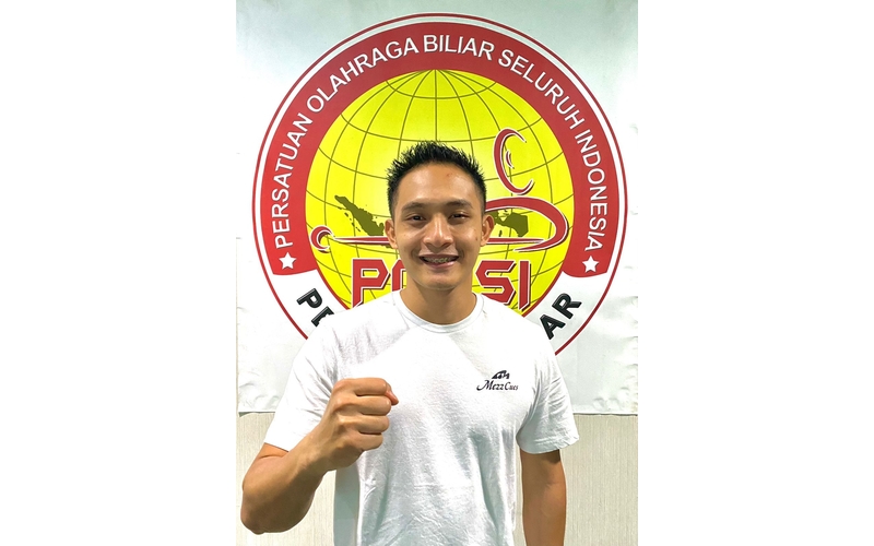 Lolos Seleknas, Atlet Biliar Yogya Gebby Adi Wibawa Masuk Pelatnas SEA Games 2022