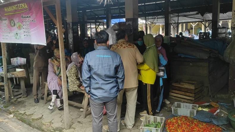 Pedagang Pasar di Muntok Bisa Bayar Retribusi secara Non-Tunai, Begini Caranya