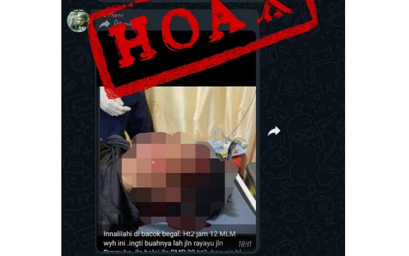 Beredar Pesan Warga Dibacok dan Hati-Hati di Jalanan Banjarmasin, Polisi: Hoaks