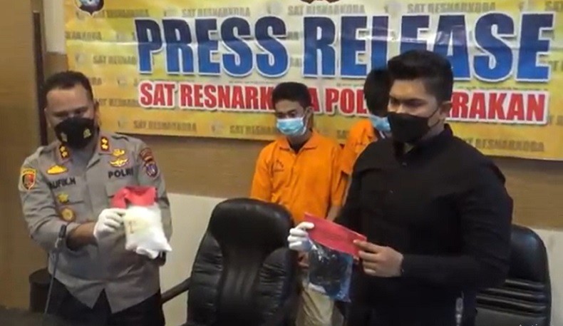 Polisi Temukan Sabu Seberat 1 Kg Siap Edar di Tarakan dan Kaltim