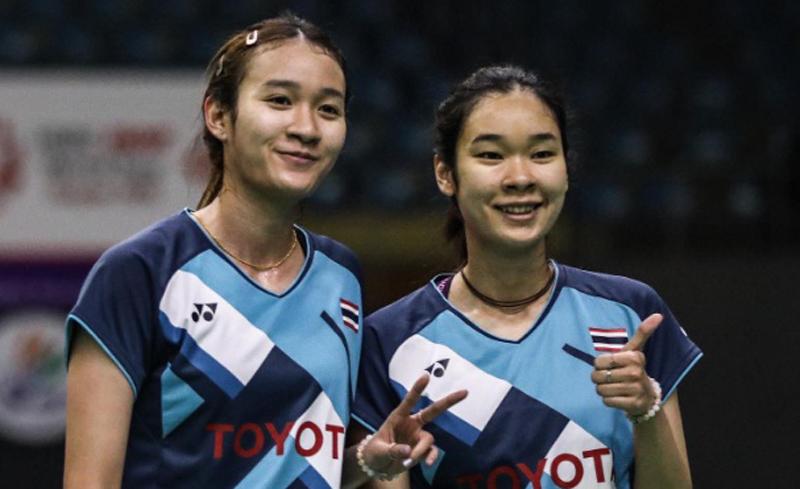 Hasil India Open 2022: Tanpa Hambatan, Ganda Putri Thailand Juara