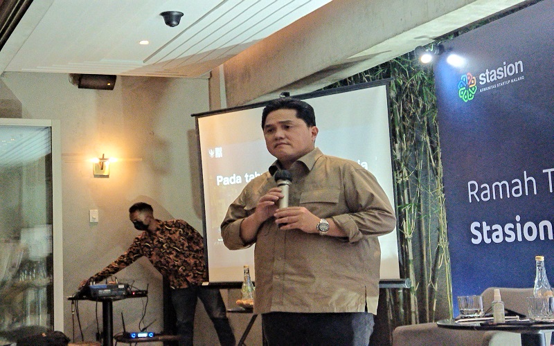 Bentuk Holding dan Subholding, Erick Thohir Sebut PLN Akan Fokus ke Transmisi Listrik