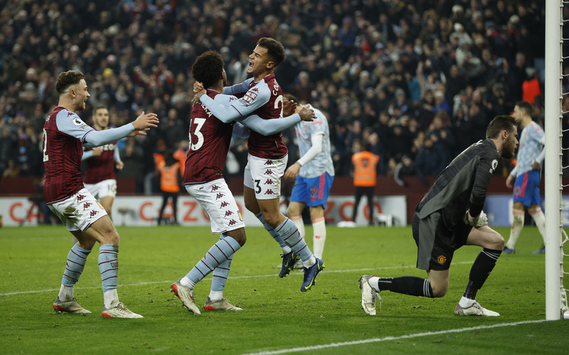 Hasil Aston Villa Vs Man United: Coutinho Gemilang, The Villans Imbangi Setan Merah