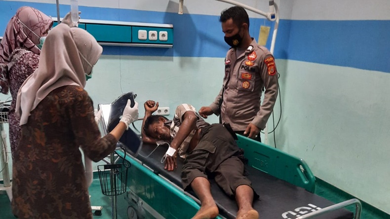 Ketahuan, Maling Ayam di Pidie Tusuk Korban Pakai Pisau