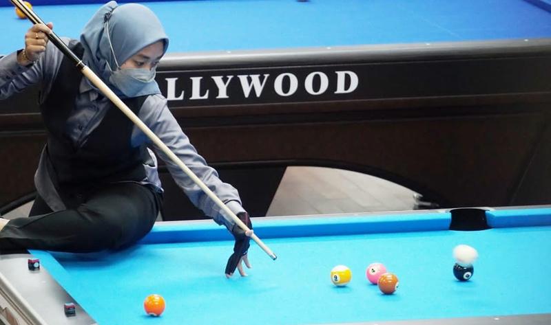 Tembus Pelatnas, Atlet Biliar Cantik asal Jatim Siap Berjuang di SEA Games Vietnam