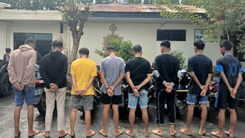 8 Remaja  Serang dan Rusak Rumah Warga di Kota Bitung, Motif Dendam 