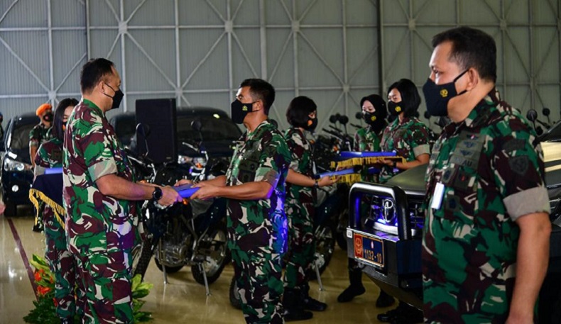 KSAU Serahkan 182 Kendaraan Dinas untuk Jajaran TNI AU : Jaga Baik-Baik, Ini dari Pajak Rakyat