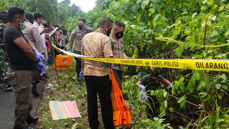 Melonguane Geger, Mayat Pria Ditemukan dalam Selokan di Pinggir Jalan