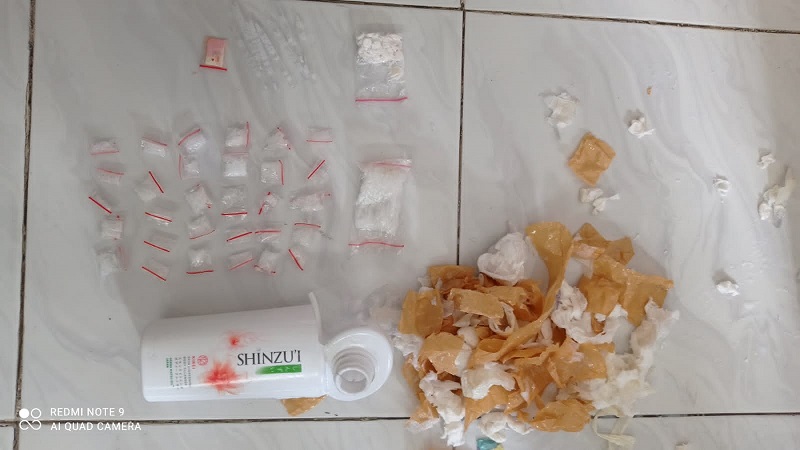 Lapas Tulungagung Gagalkan Penyelundupan 31 Paket Sabu dalam Botol Sabun Cair