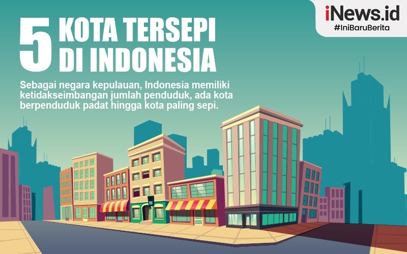   Ini Daftar 5 Kota Tersepi di Indonesia, Cocok Bagi yang Tak Suka Keramaian