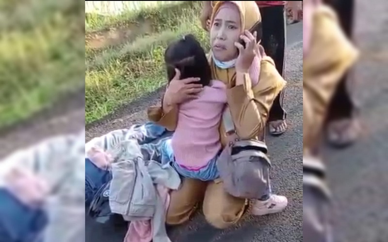 Mengerikan! Pria Ditembak Mati Komplotan Begal di Depan Anak-Istri