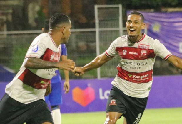 Hasil Liga 1: Renan Silva Cetak Gol Spektakuler, Madura United Libas PSIS 2-1