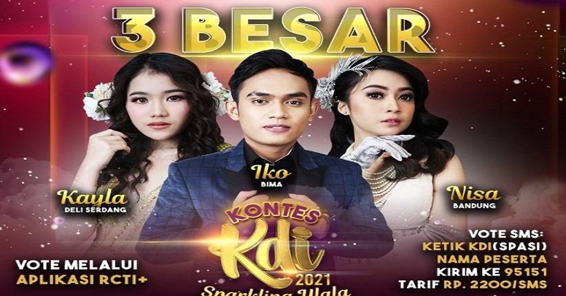 Persaingan Semakin Memanas, Para Kontestan Bersaing Menjadi yang Terbaik di Babak 3 Besar Kontes KDI 2021