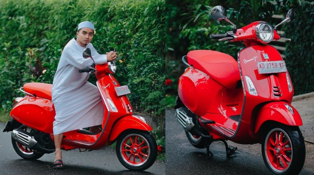 Taqy Malik Lelang Vespa untuk Penghafal Alquran, Dibeli Netizen: Rp200 Juta Bismillah