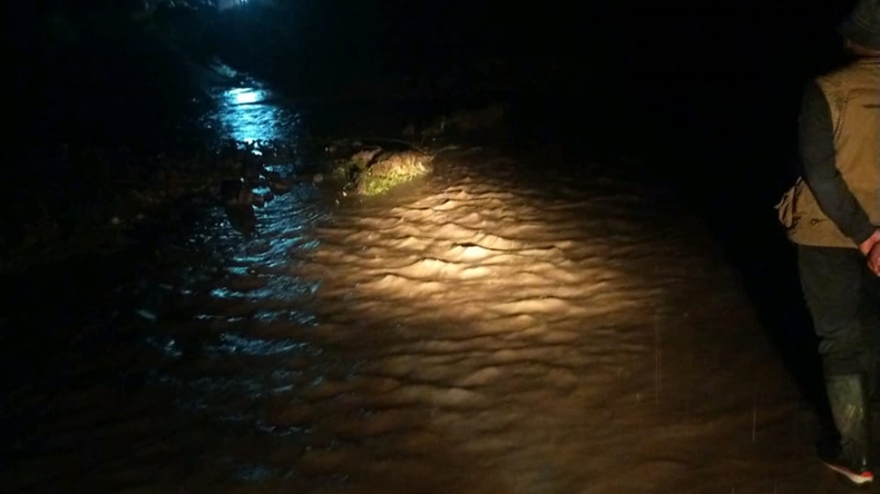 Sungai Batang Suliti Meluap, Banjir Terjang Solok Selatan
