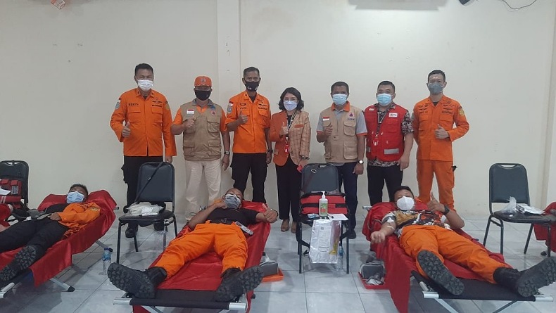 Gelar Donor Darah, Basarnas Manado Kumpulkan 40 Kantong