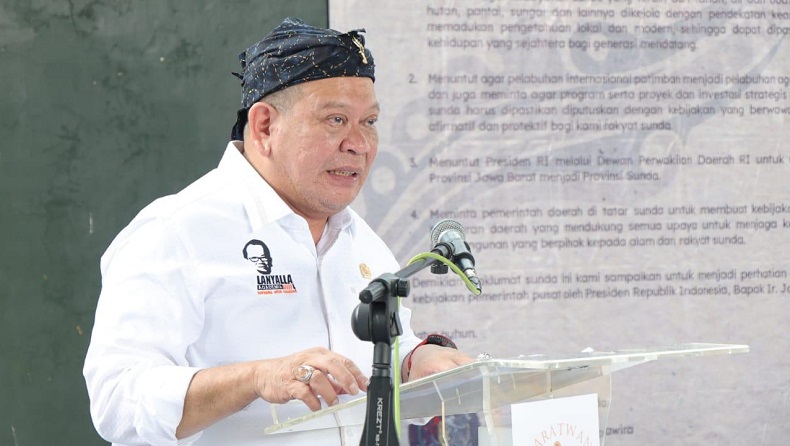 La Nyalla Dukung Nama Provinsi Jawa Barat Diubah Jadi Provinsi Sunda