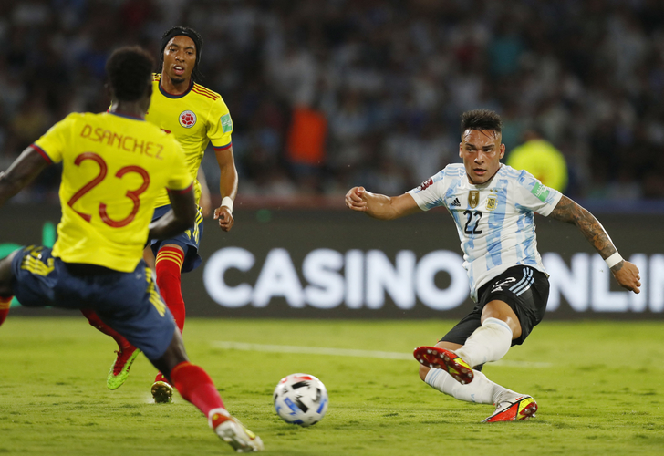 Hasil Kualifikasi Piala Dunia 2022: Lautaro Martinez Tajam, Argentina Hajar Kolombia