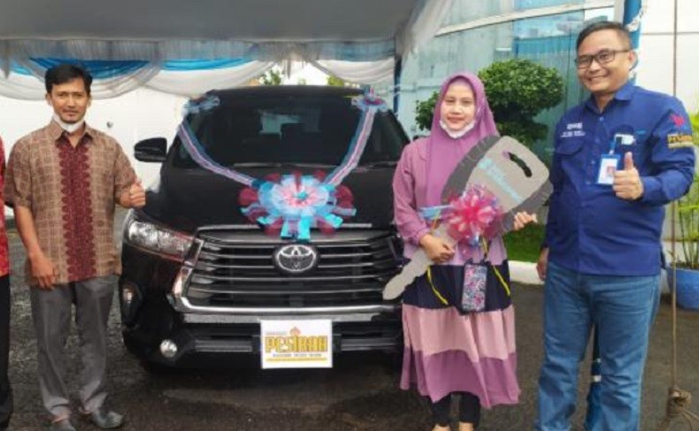 Ketiban Rezeki Mobil Innova, Ibu Rumah Tangga Ini Mengaku Rajin Baca Sholawat