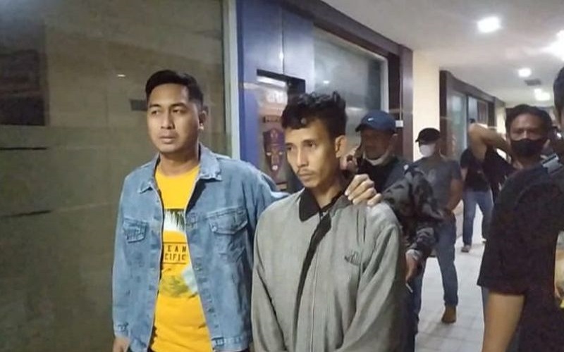 Polisi Tangkap Pelaku Pembacokan di Lahan Parkir Belakang Palembang Indah Mal 