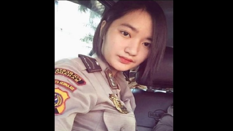 Suami Polwan Cantik Briptu Christy Buka Suara soal Isu Video Asusila: Itu Hoaks