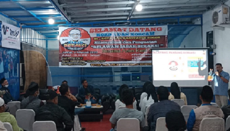 Relawan Anies Baswedan Gelar Konsolidasi untuk Kuatkan Akar Rumput