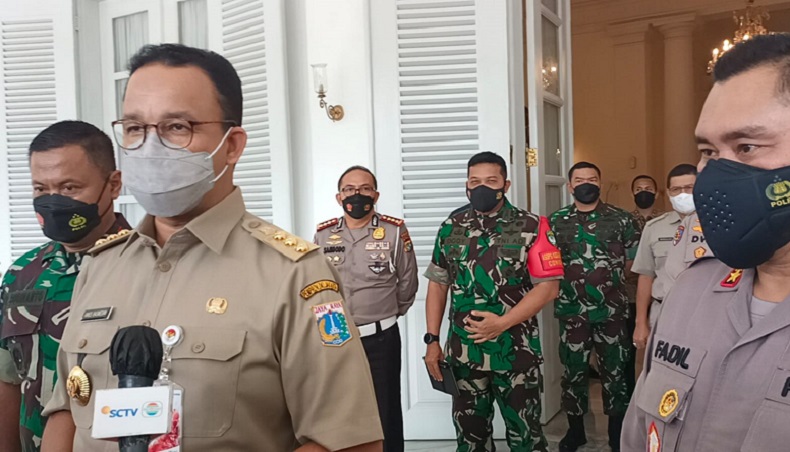Anies: BOR Pasien Gejala Sedang dan Berat di DKI Hanya 12 Persen