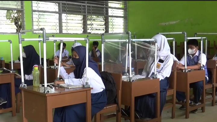 Satu Guru Terpapar Covid-19, SMPN 3 Parepare Tetap Gelar PTM