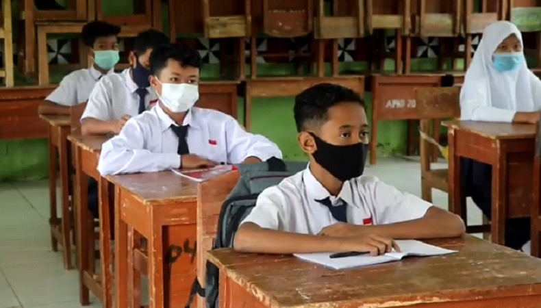 Seluruh Sekolah di Lampung Barat Kembali Gelar Pembelajaran Jarak Jauh