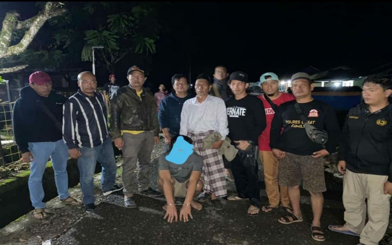 Tahanan Kabur dari Sel Polsek Tanjung Sakti Tertangkap saat Ambil Pakaian