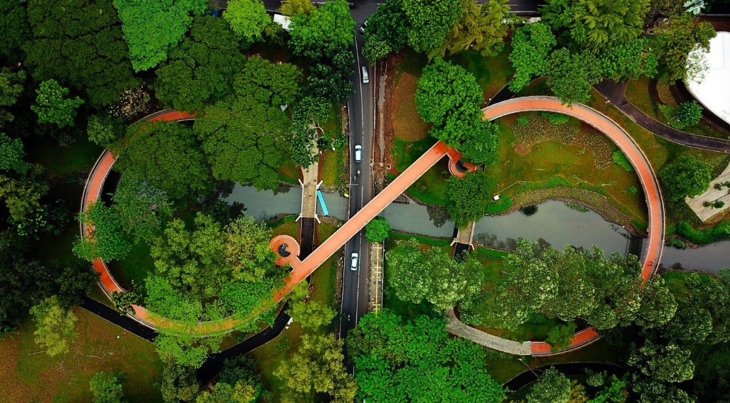 Intip Keindahan dan Fasilitas Taman Kota Tebet Eco Park, Tempat Rekreasi Umum Warga Jakarta