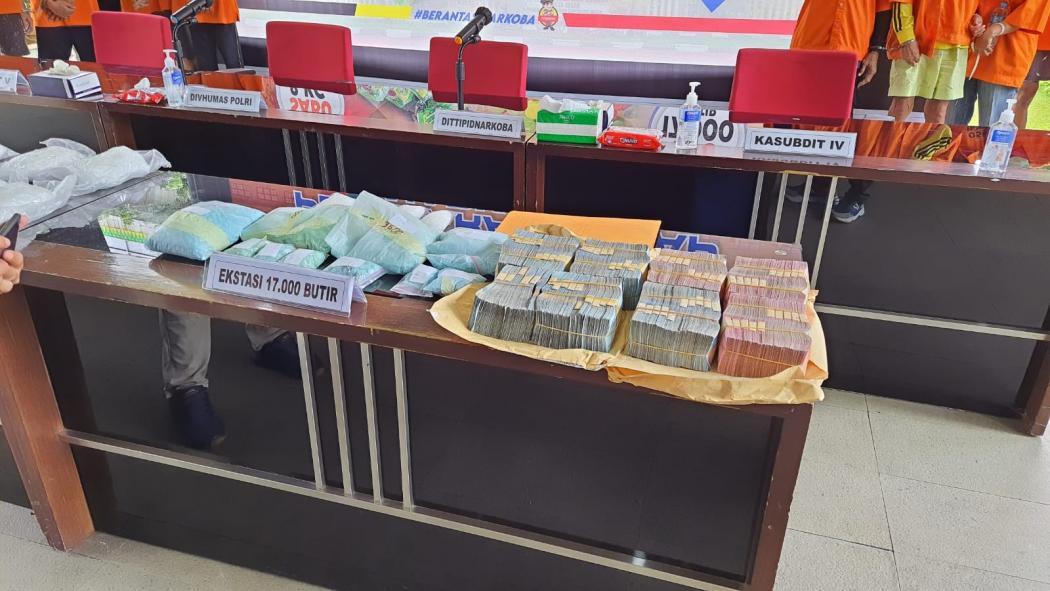 Bareskrim Polri Ungkap Pengedar Narkoba Lintas Provinsi