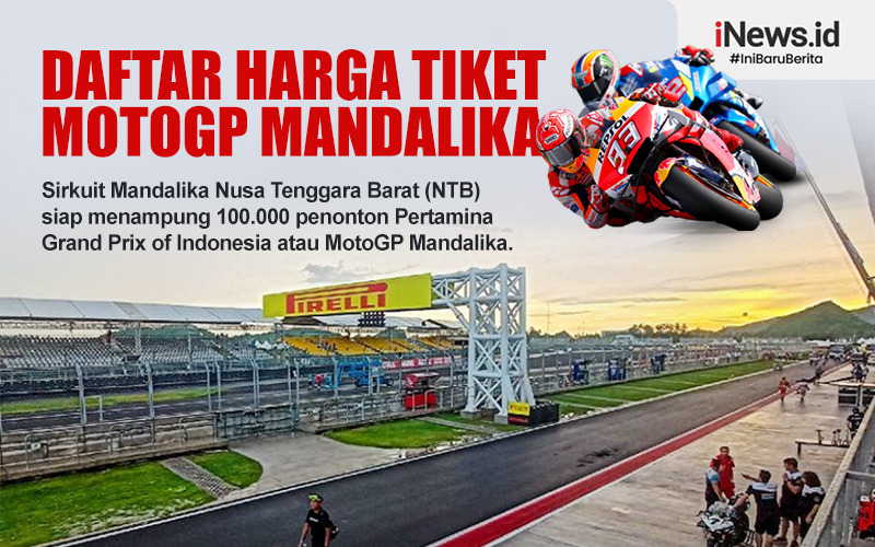 Hore! Warga Ber-KTP NTB Bakal Dapat Diskon 10 Persen Pembelian Tiket MotoGP