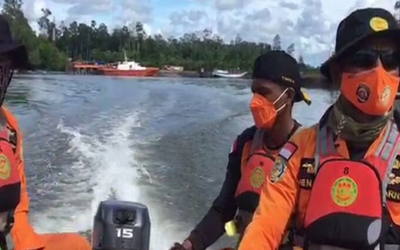 Motoris Ojek Laut Hilang di Muara Pomako, Warga sempat Lihat Terseret Arus