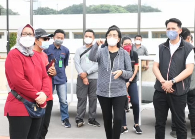  Sri Mulyani Inspeksi Mendadak ke GBK, Ada Apa?  