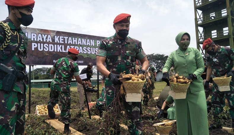 Kopassus Batujajar KBB Wujudkan Ketahanan Pangan Prajurit, Begini Caranya