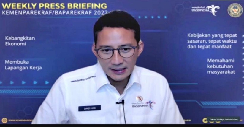 Masa Karantina Jadi 3 Hari, Menparekraf Tekankan Tetap Disiplin Prokes Agar Ekonomi Cepat Bangkit